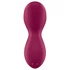 Satisfyer Exciterrr - rotujúci klitorisový vibrátor s perlami (červený)