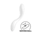 Satisfyer Rrrolling - nabíjateľný G-bod vibrátor s pohyblivou guličkou (biely)