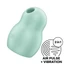 Satisfyer Pro To Go 1 - akumulátorový, tlakový stimulátor klitorisu (mentol)