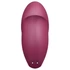 Satisfyer Tap & Climax 1 - 2v1 vibrátor a stimulátor klitorisu (červený)