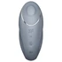 Satisfyer Tap & Climax 1 - 2v1 vibrátor a klitoris stimulátor (sivý)