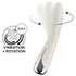 Satisfyer Spinning Vibe 1 - otočný G-bod vibrátor (béžový)