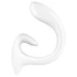 Satisfyer G pre Bohyne 1 - biely klitorálny a G-bod vibrátor
