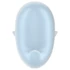 Satisfyer Cutie Ghost - modrý akku stimulátor klitorisu s tlakovou vlnou