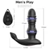 Men's Play - pohyblivý čierny prostatový vibrátor