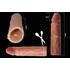 Lovetoy Pleasure X-tender - penisový návlek - 19 cm (prírodný)