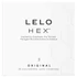 LELO Hex Original - luxusný kondóm (3ks)