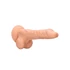 RealRock Dong 9 - realistické dildo s penisom (23 cm) - prírodné