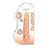 RealRock návlek na penis 21,5 cm - prirodný