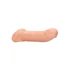 RealRock návlek na penis 21,5 cm - prirodný