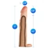 Performance Plus 2,5 - prirodzený návlek s krúžkom na penis