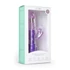 Easytoys Butterfly - rotačno-pulzačný vibrátor (fialový)