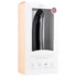 Easytoys - čierne silikónové dildo s prísavkou (21cm)