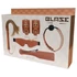 Blaze Elite - BDSM set - 5 dielov (koňak)
