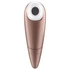 Satisfyer 1 Number One - vodeodolný klitoris stimulátor (hnedý)